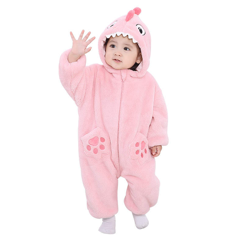 Women's Pink Dinosaur Onesie