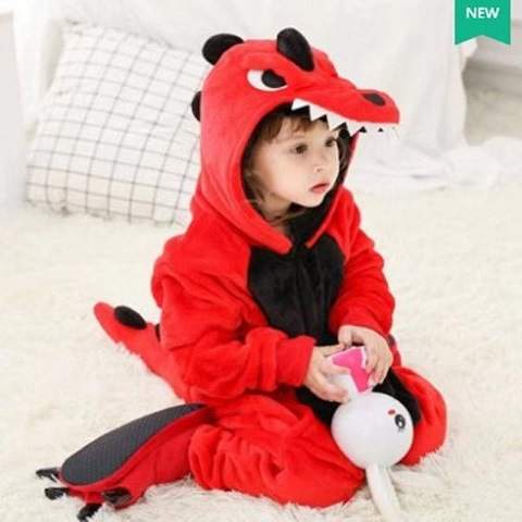 Children's one piece pajamas hot sale