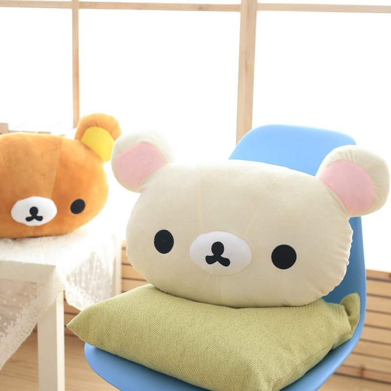 Rilakkuma store head pillow