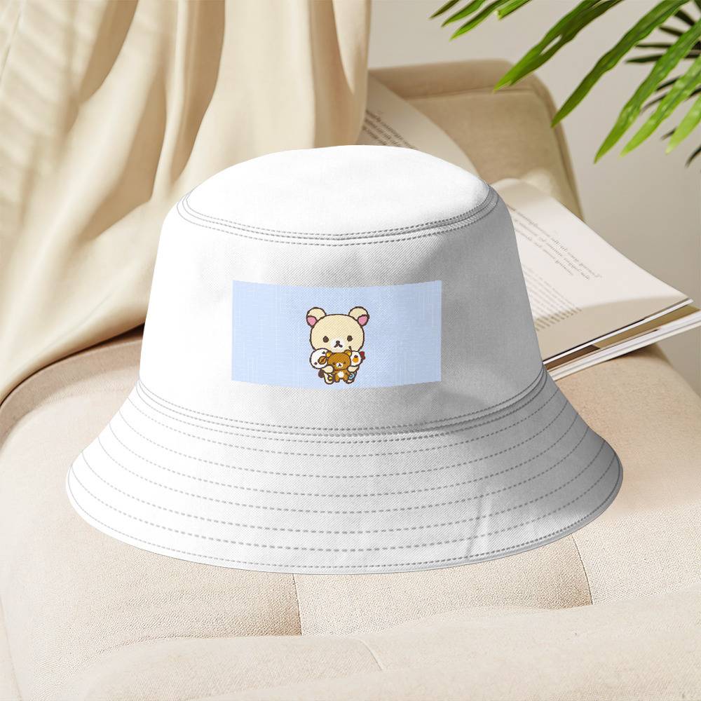 BT21 Cartoon Fisherman Bucket Sun Hat - BTS Official Merch