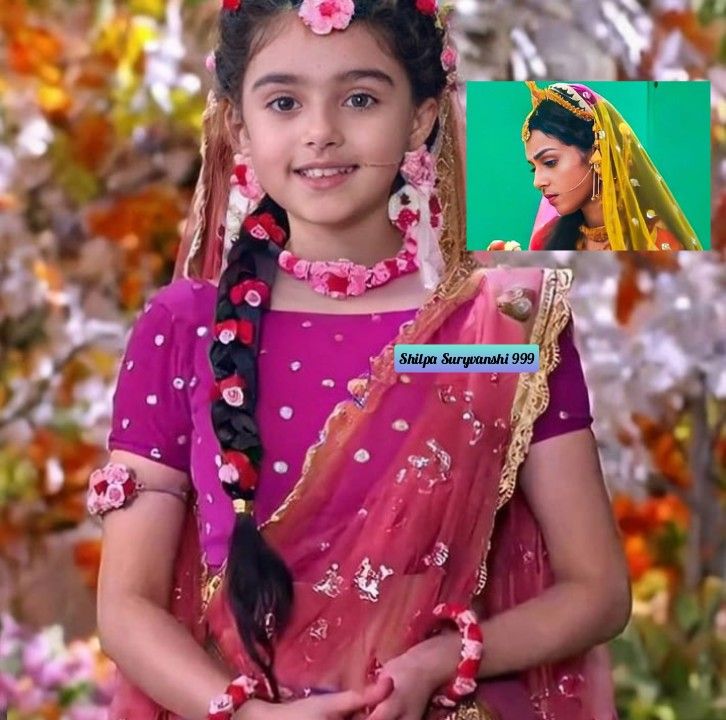 little radha images