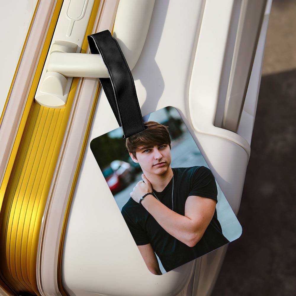 Colby Brock Luggage Tag Classic Celebrity Luggage Tag Colby Brock Photo by Colby Brock Luggage Tag