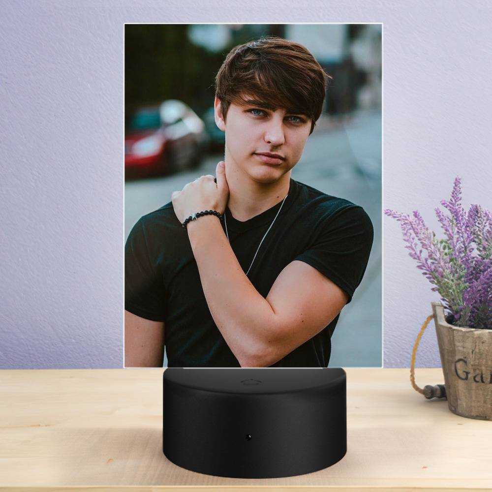Colby Brock Lamp Classic Celebrity Night Light Colby Brock Photo by Colby Brock Lamp with Plastic Base