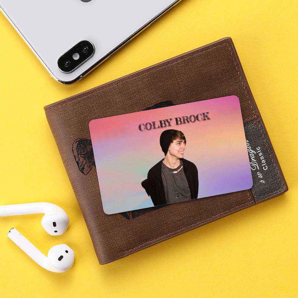 Colby Brock Wallet Insert Card Classic Celebrity Wallet Insert Card Sam And Colby by Colby Brock Wallet Insert Card