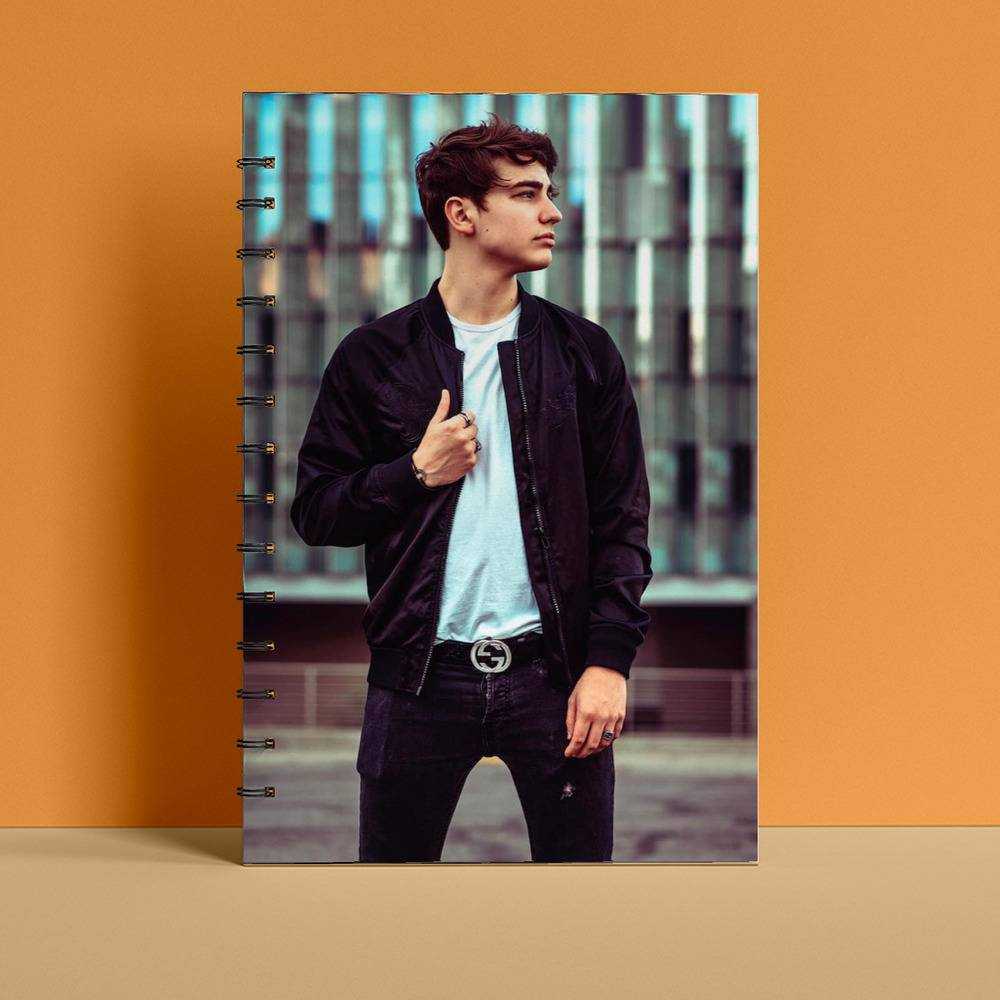 Colby Brock Spiral Bound Notebook Journal Diary Gift for Fans Colby Brock In A Pool Notebook
