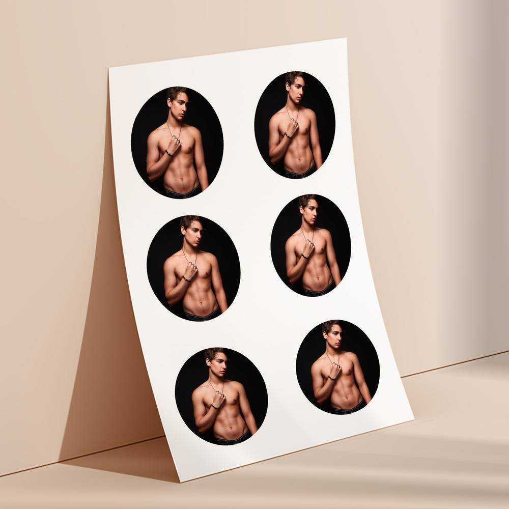 Colby Brock round stickers decorative stickers gift for fans |  www.colbybrockmerch.com