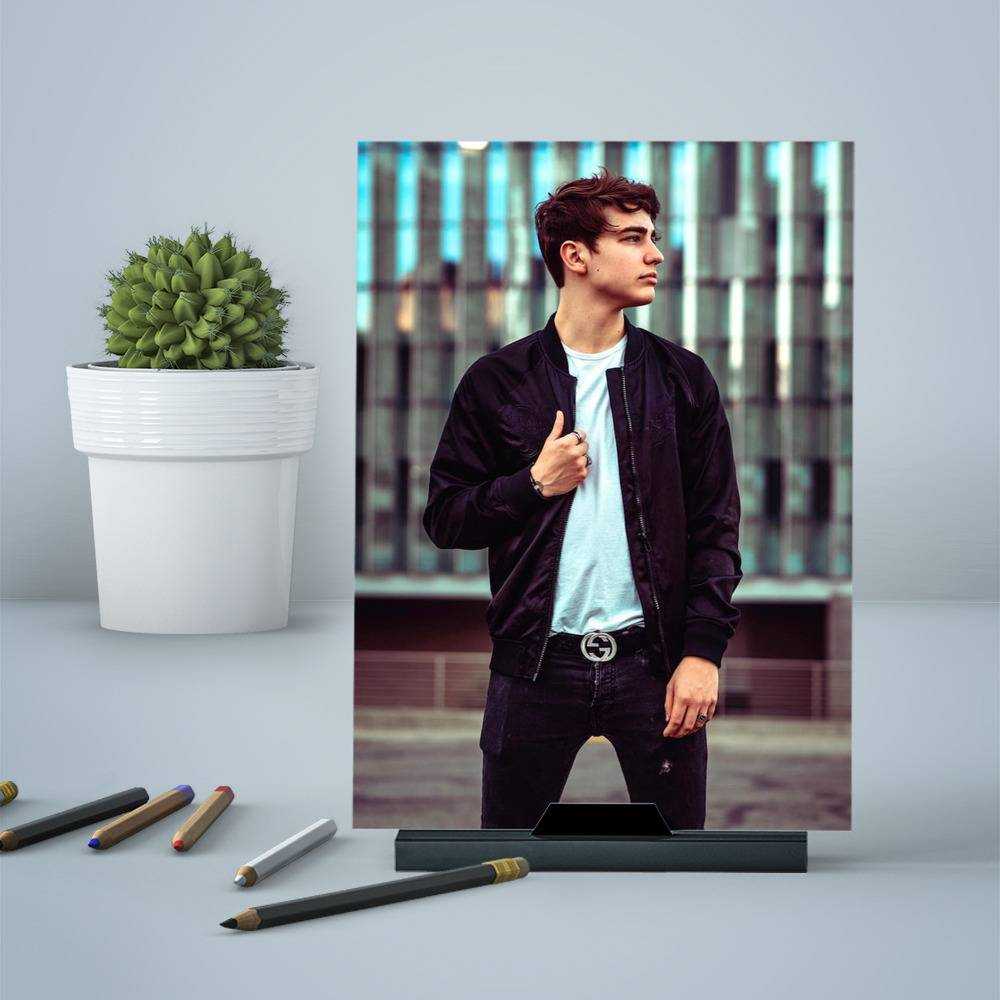 Colby Brock Greeting Card Classic Celebrity Greeting Card Colby Brock In A Pool by Colby Brock Greeting Card