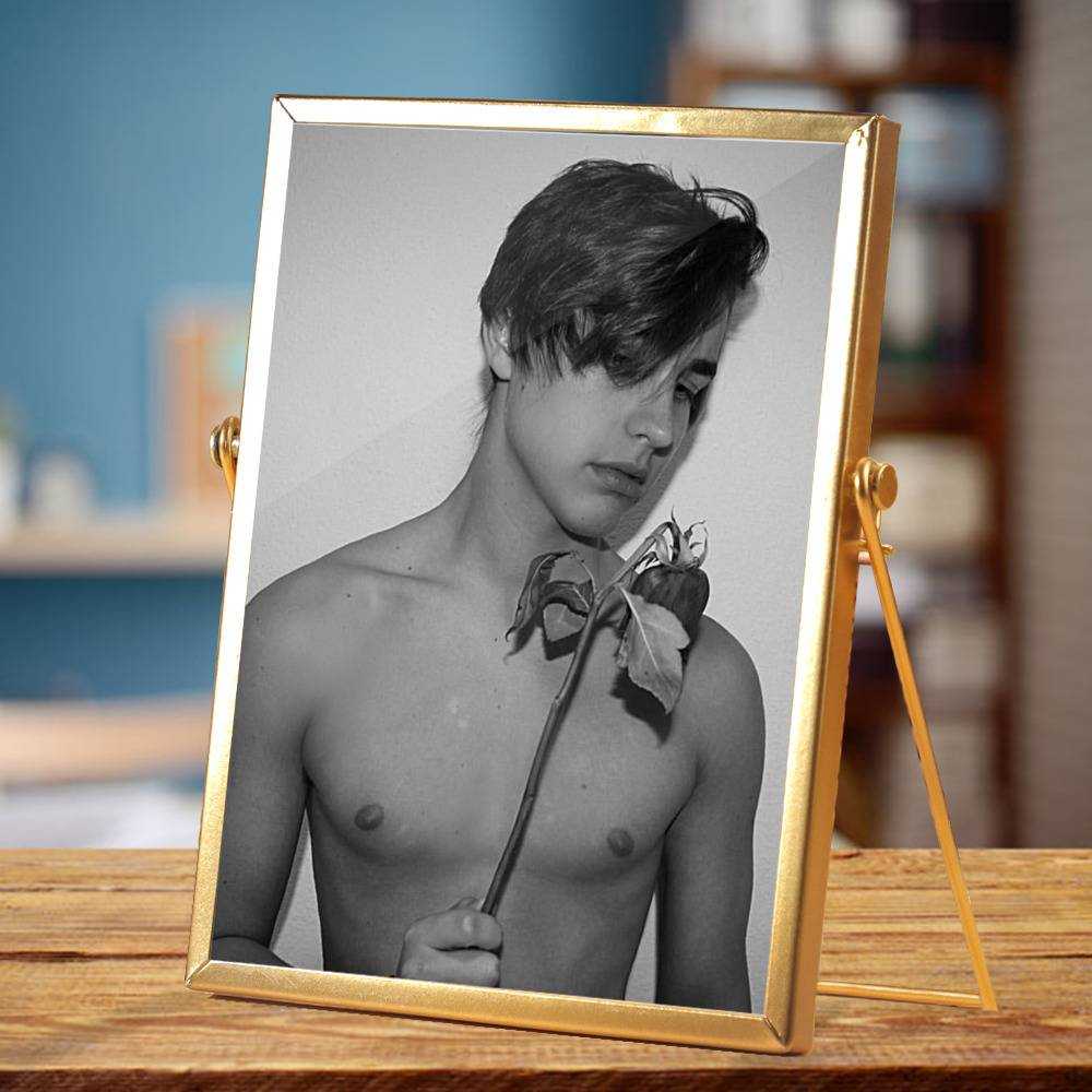 Colby Brock Plaque Classic Celebrity Plaque Love Story by Colby Brock Plaque with Golden Frame