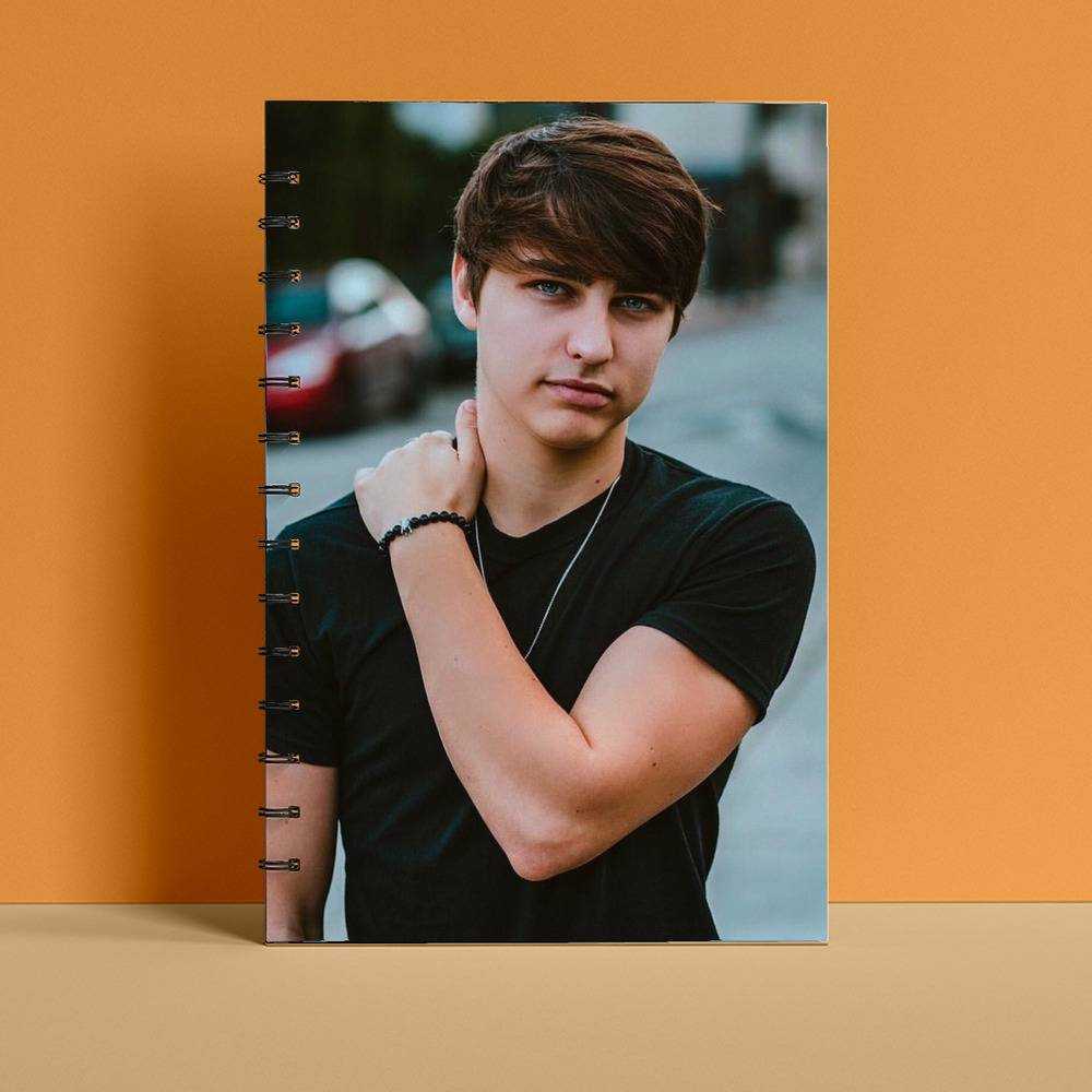 Colby Brock Spiral Bound Notebook Journal Diary Gift for Fans Colby Brock Photo Notebook