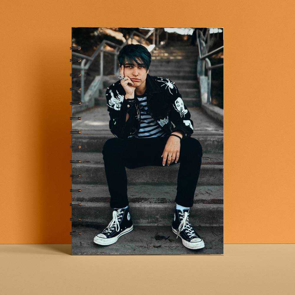 Colby Brock Spiral Bound Notebook Journal Diary Gift for Fans Colby Brock Classic Photo Notebook