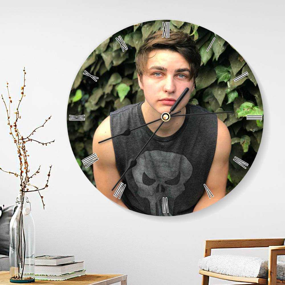 Colby Brock Round Wall Clock Home Decor Wall Clock Gifts for Colby Brock Fans Final Wall Clock