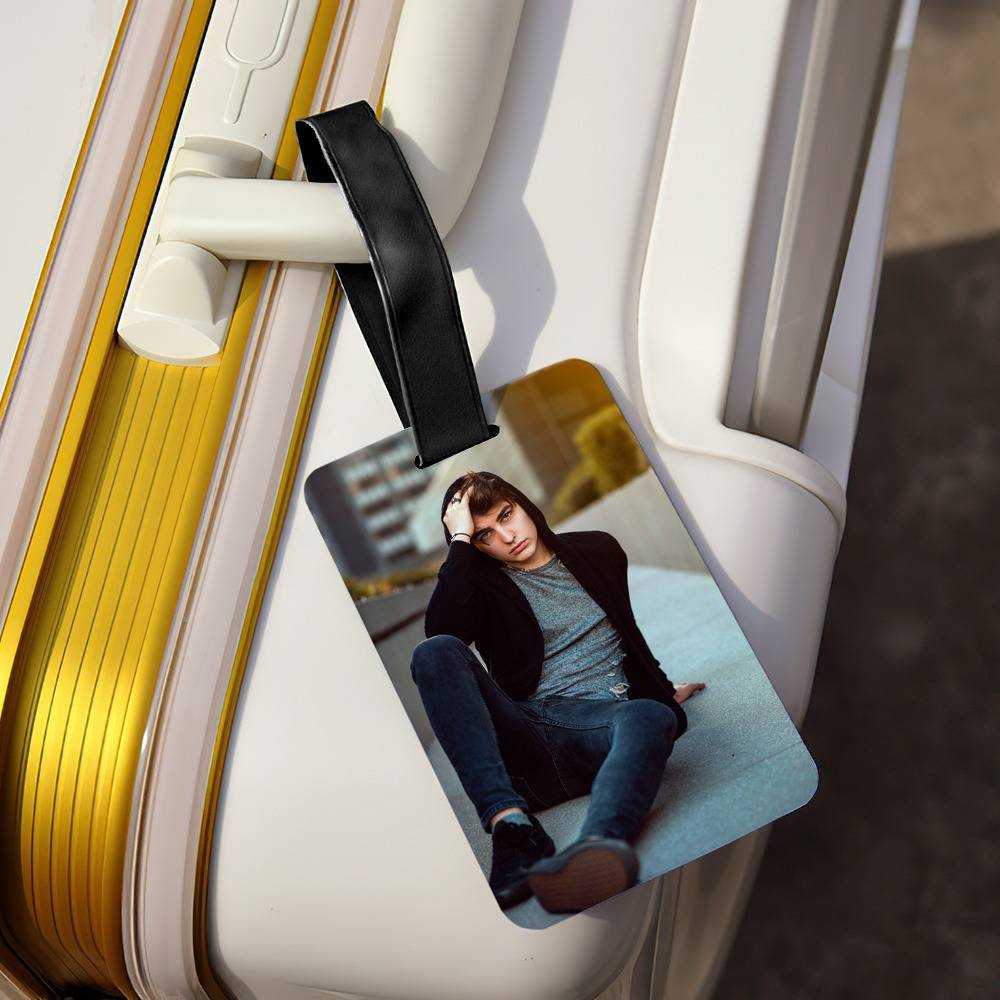 Colby Brock Luggage Tag Classic Celebrity Luggage Tag Dreamy by Colby Brock Luggage Tag