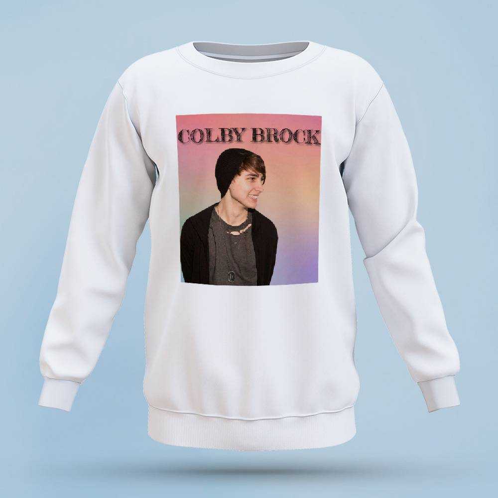 Colby Brock Sweatshirt Classic Celebrity Sweatshirt Sam And Colby Sweatshirt