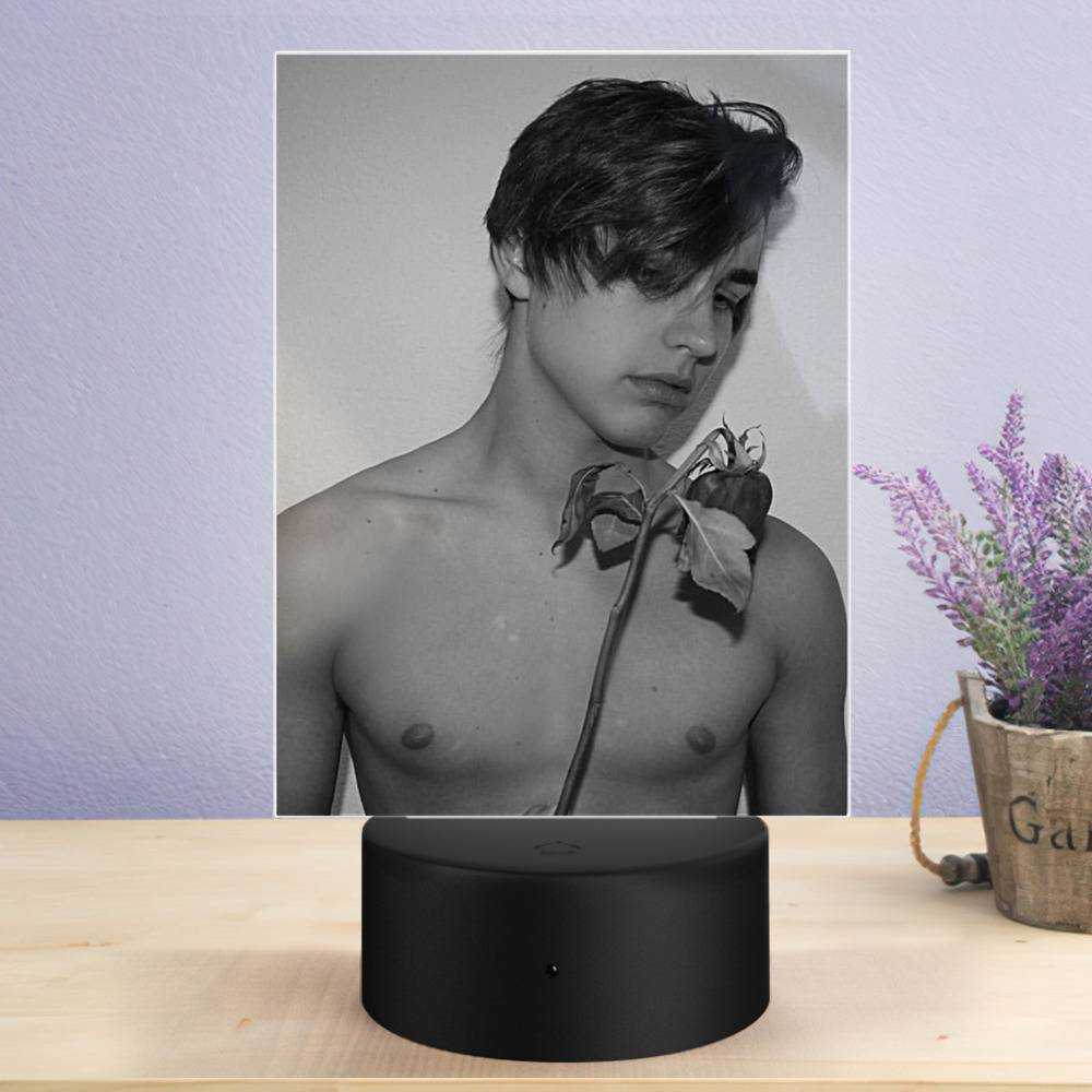 Colby Brock Lamp Classic Celebrity Night Light Love Story by Colby Brock Lamp with Plastic Base