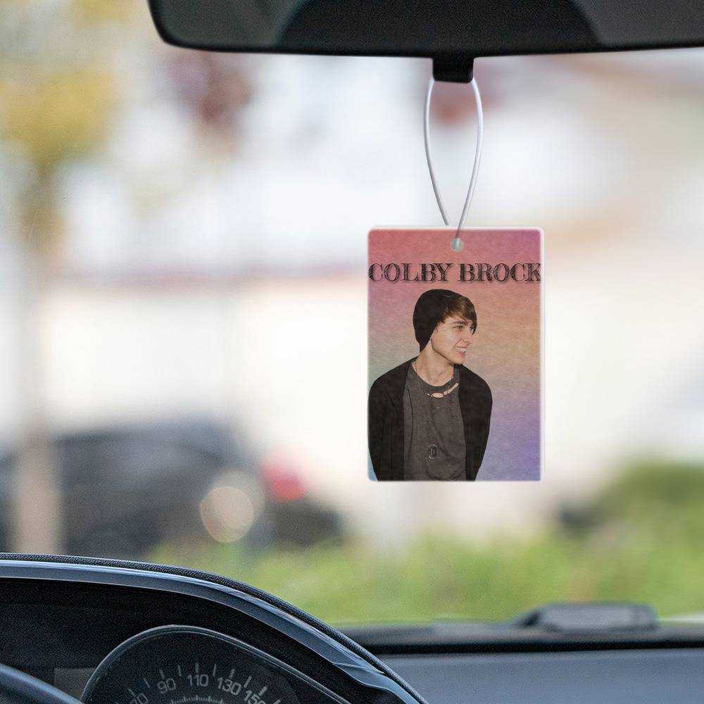 Colby Brock Car Air Freshener Car Hanging Accessoires Gifts for Colby Brock Fans Sam And Colby Air Freshener