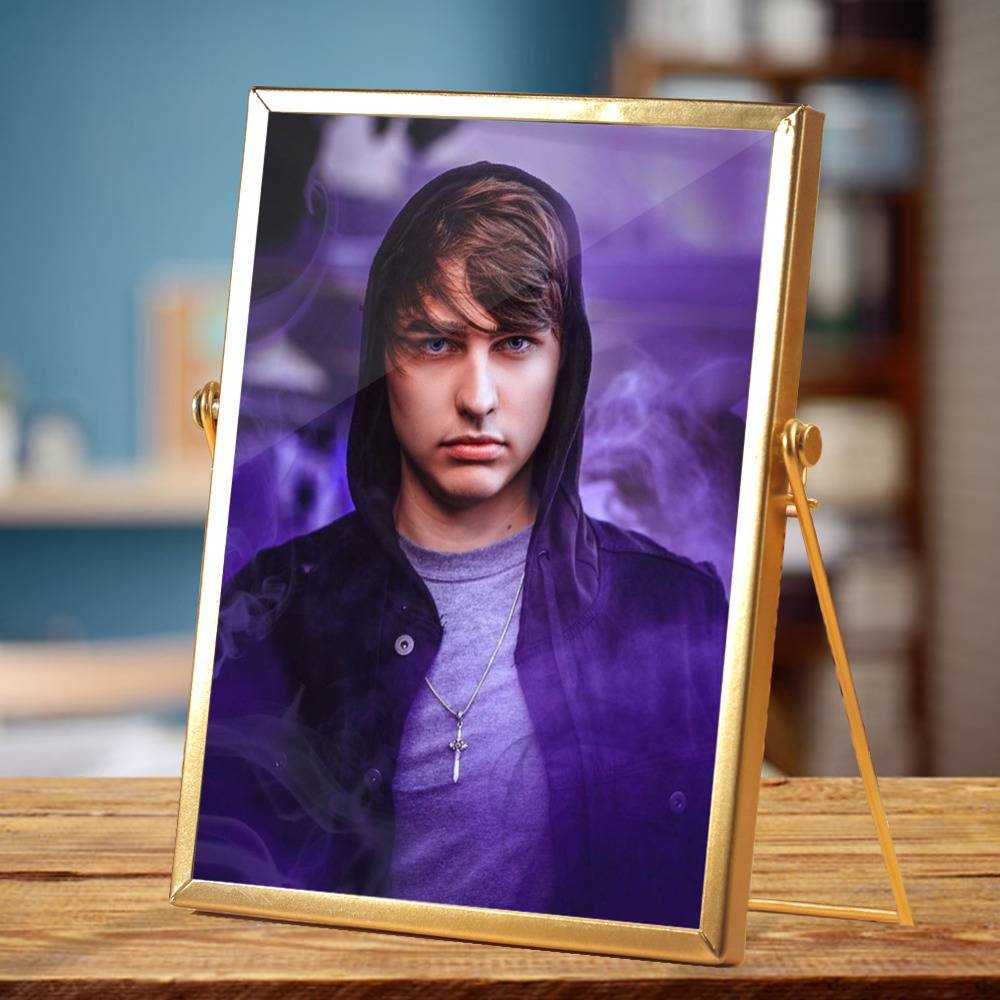 Colby Brock Plaque Classic Celebrity Plaque The Best Of Our Love by Colby Brock Plaque with Golden Frame