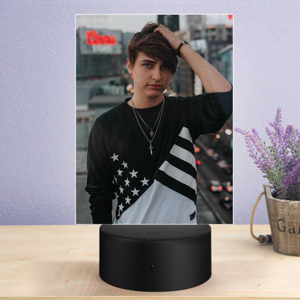 Colby Brock Lamp Classic Celebrity Night Light The End by Colby Brock Lamp with Plastic Base