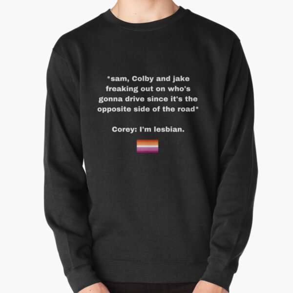 Corey Scherer in Sam and Colby Sweatshirt, Colby Brock Sweatshirt, Colby Brock Sweatshirts