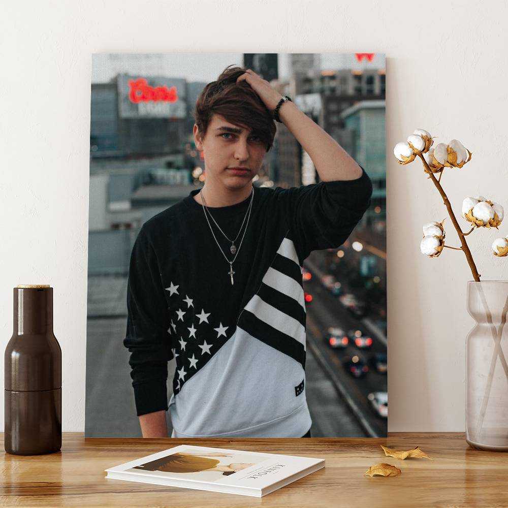 Colby Brock Canvas Classic Celebrity Canvas The End by Colby Brock Canvas