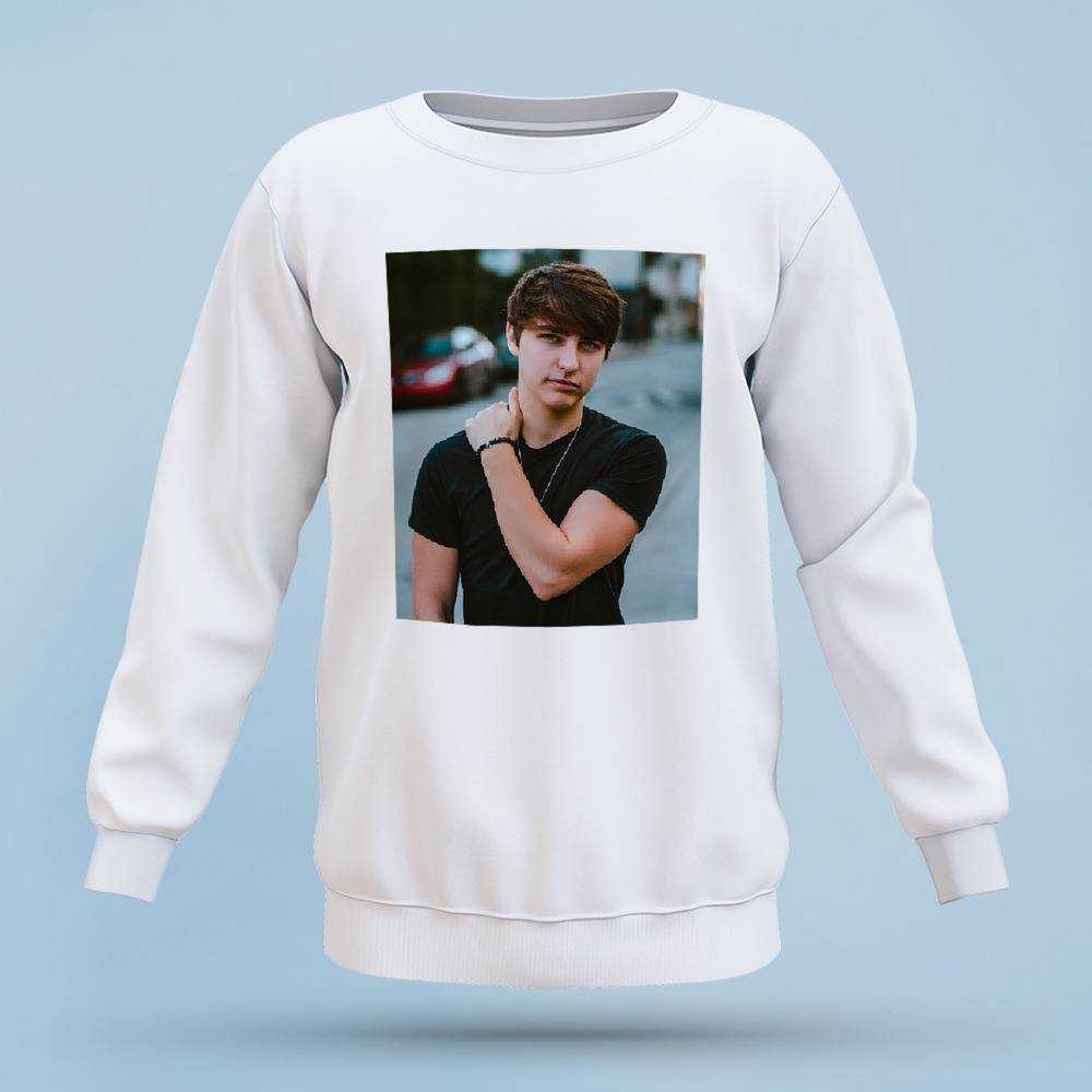 Colby Brock Sweatshirt Classic Celebrity Sweatshirt Colby Brock Photo Sweatshirt