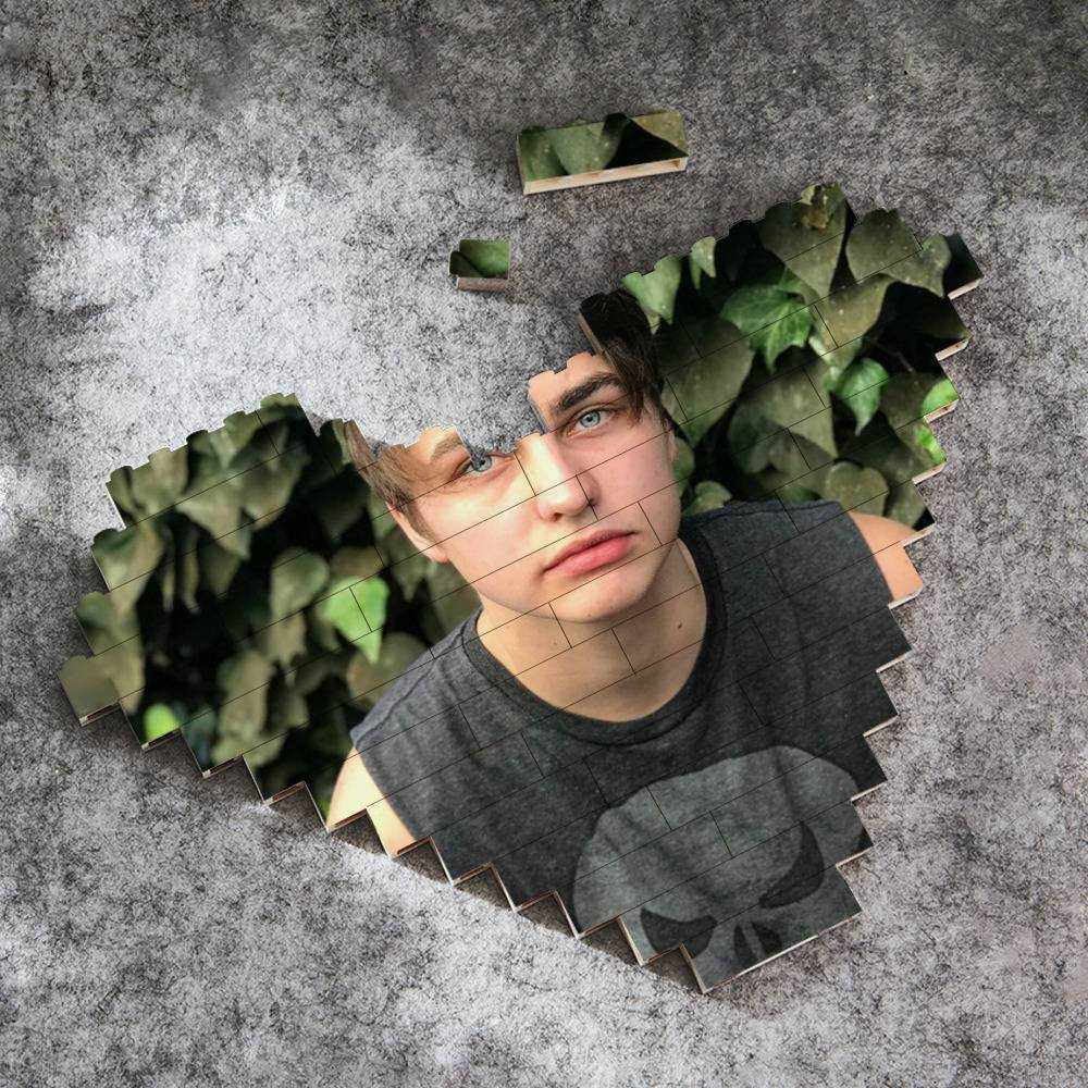 Colby Brock Merch Heart Shape Building Blocks Gift for Fans Final Building Blocks