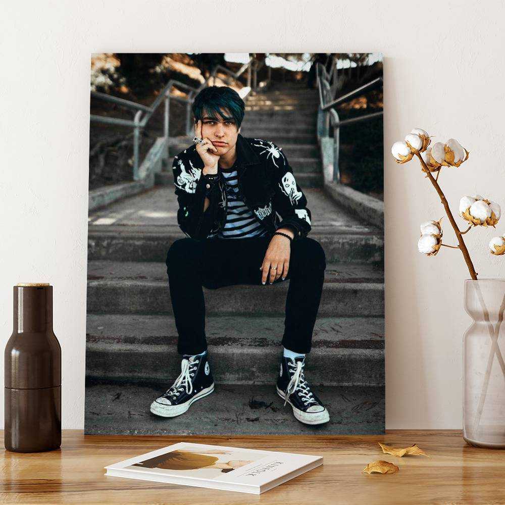 Colby Brock Canvas Classic Celebrity Canvas Colby Brock Classic Photo by Colby Brock Canvas