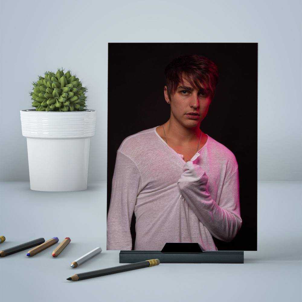 Colby Brock Greeting Card Classic Celebrity Greeting Card Colby Shirtless by Colby Brock Greeting Card
