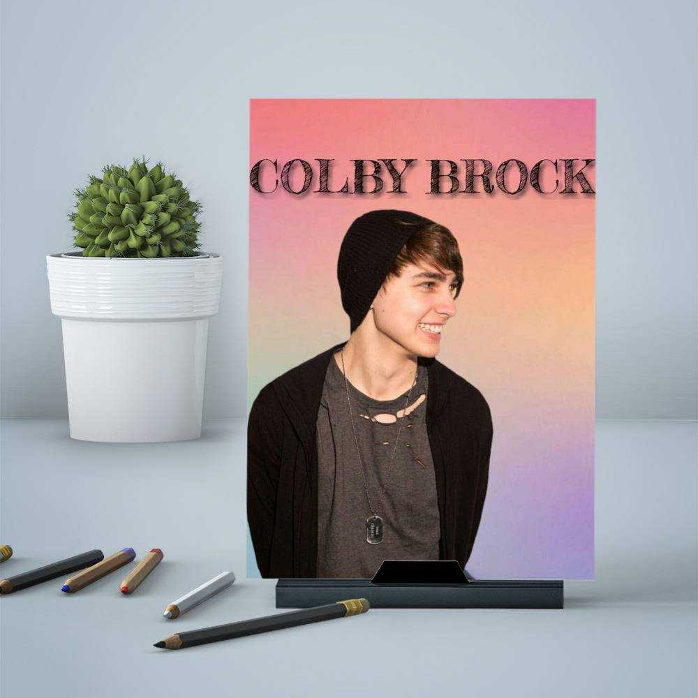 Colby Brock Greeting Card Classic Celebrity Greeting Card Sam And Colby by Colby Brock Greeting Card