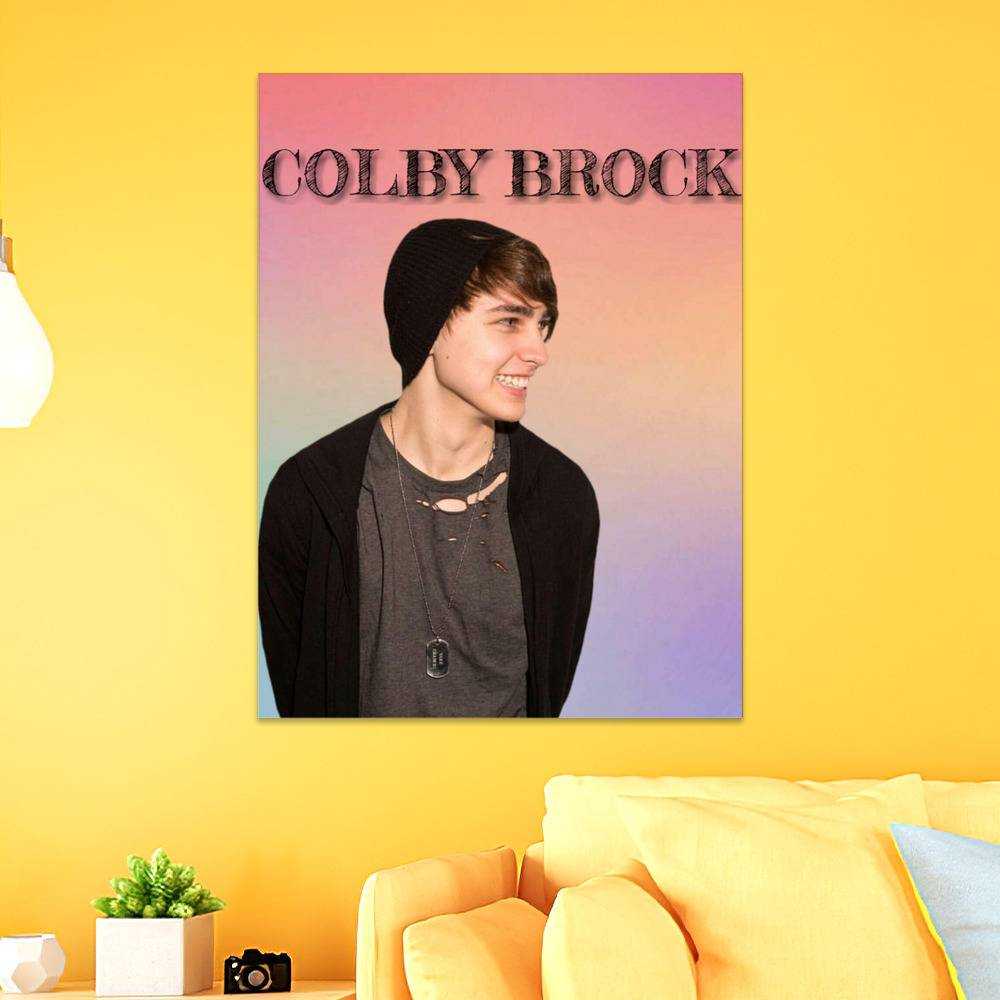 Colby Brock Merch Poster Art Wall Poster Sticky Poster Gift for Fans Sam And Colby Poster