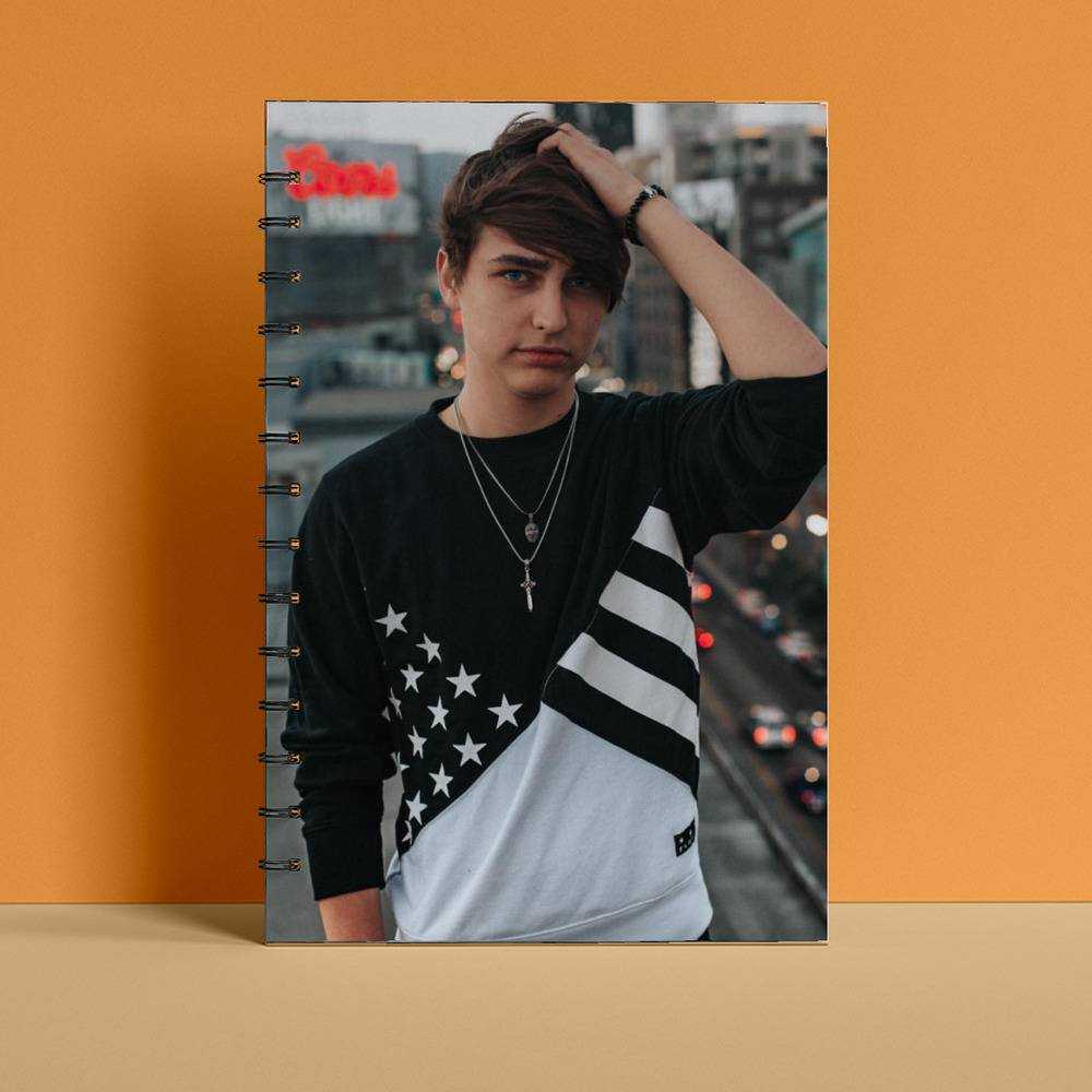 Colby Brock Spiral Bound Notebook Journal Diary Gift for Fans The End Notebook