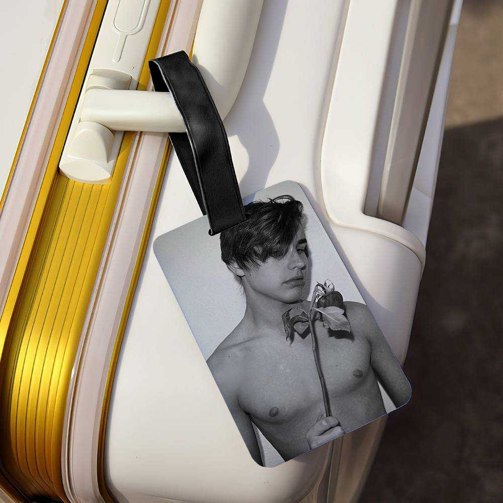 Colby Brock Luggage Tag Classic Celebrity Luggage Tag Love Story by Colby Brock Luggage Tag