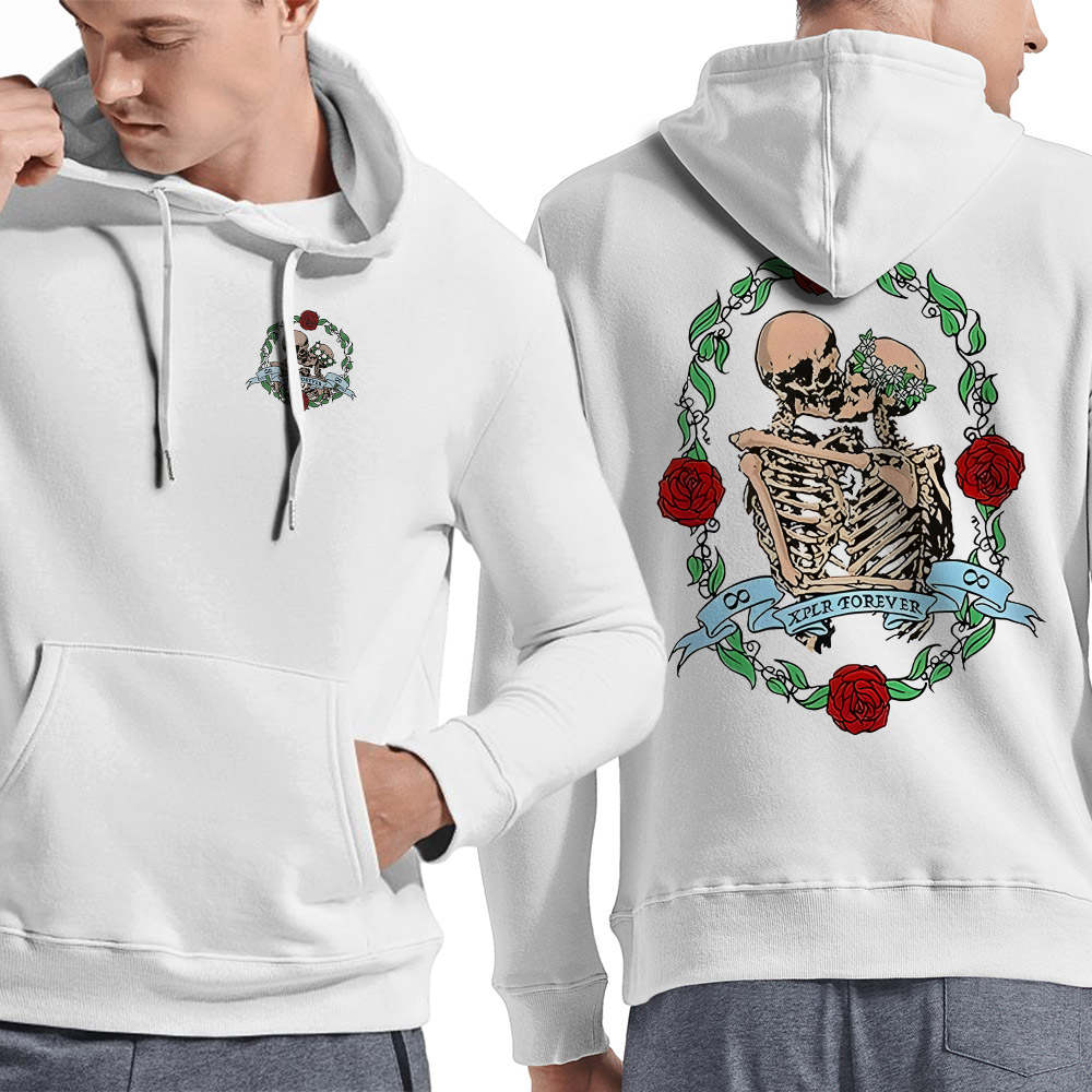 White rose hoodie on sale mens