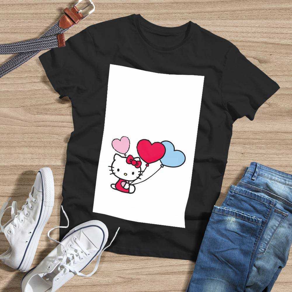 Hello Kitty Holding Heart T-Shirt