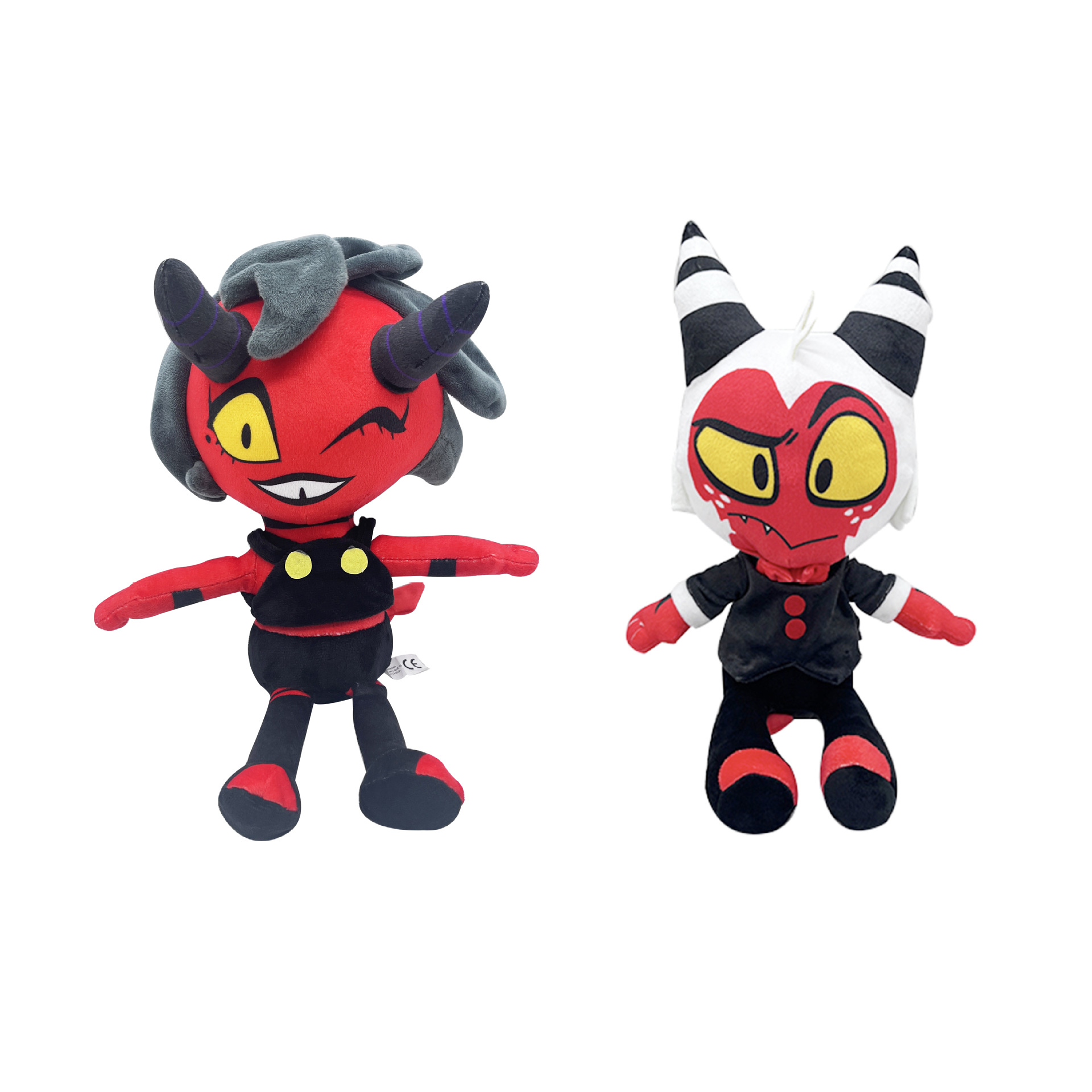 Helluva Boss Plush, Helluva Boss Moxxie and Millie Plush 10 Inch ...