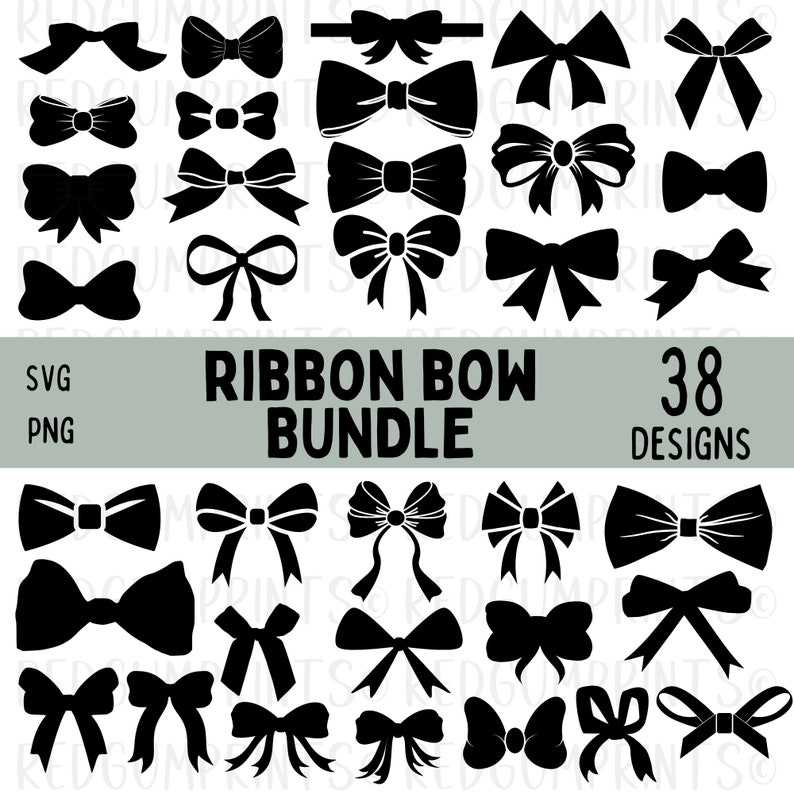 Ribbon Bow Svg, Floral Bow SVG, Bow Tie SVG, Bow Clipart, Bow Ribbon Png,  Cheer Bow Svg -  Canada