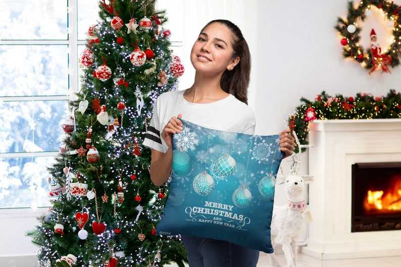 Festive Pillow Holiday Home Decor Cover Soft And Comfortable Christmas Pillow Cases 