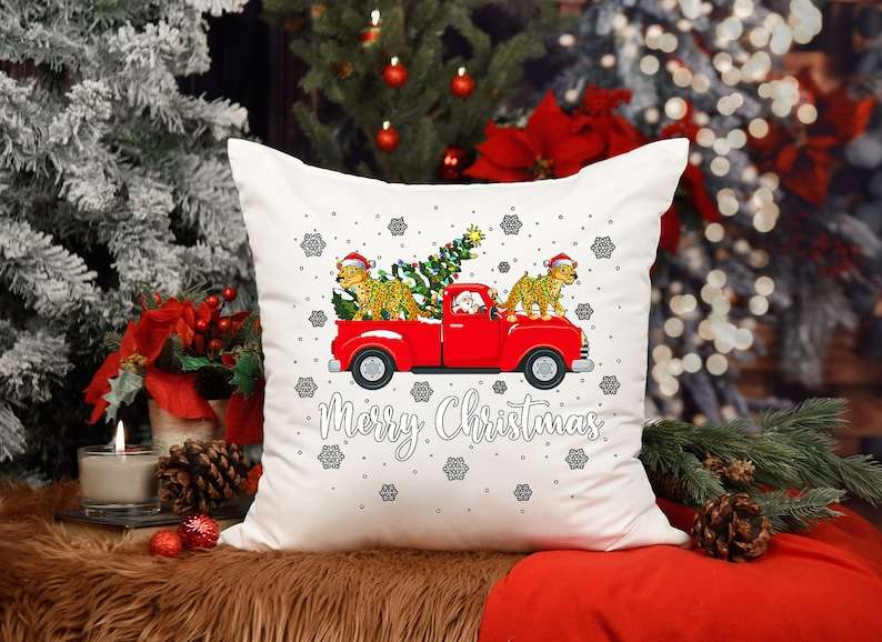 Farm Fresh Christmas Trees Pillow Cover - One Cozy Home