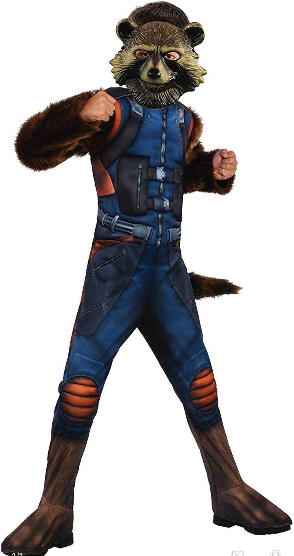 rocket raccoon costume