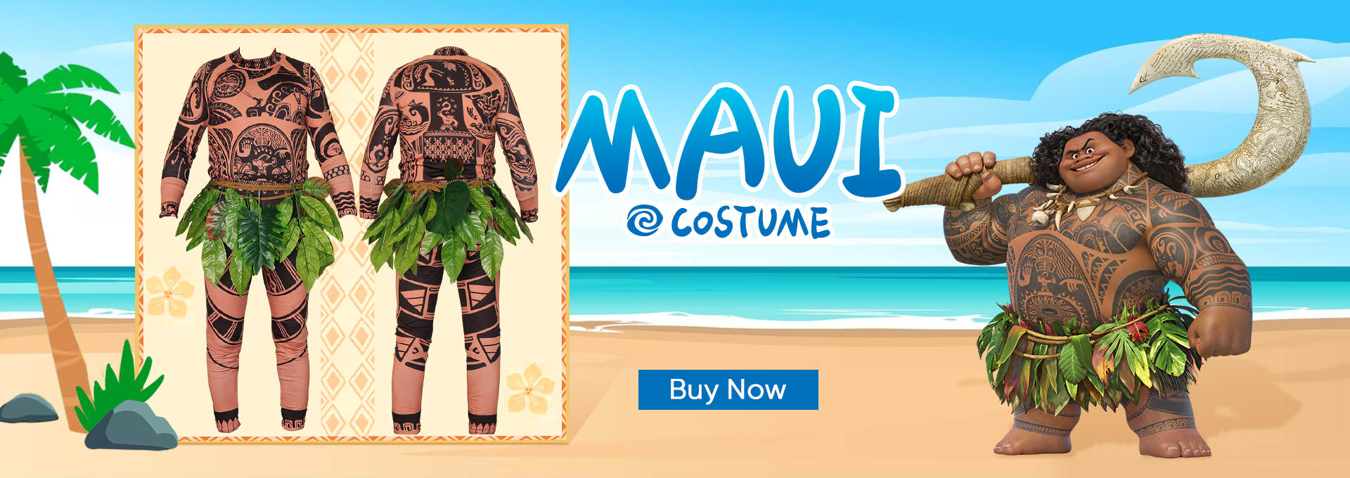 Maui Moana Costume 