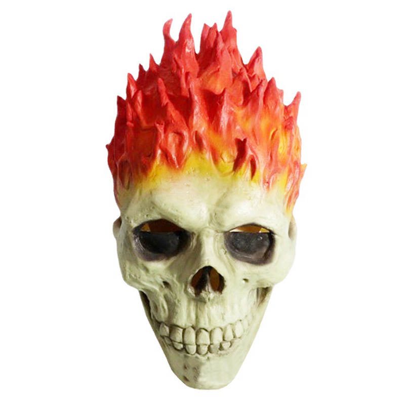 Ghost Rider Mask, Halloween Skull Spirit Chariot Ghost Rider Mask