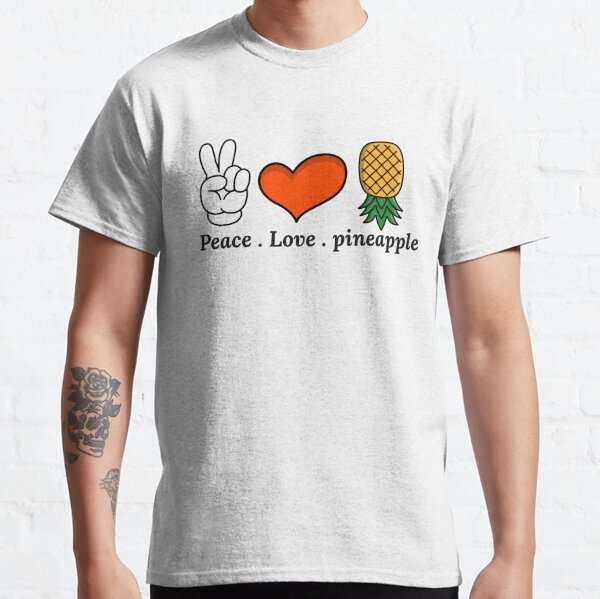 love and pineapple t shirts