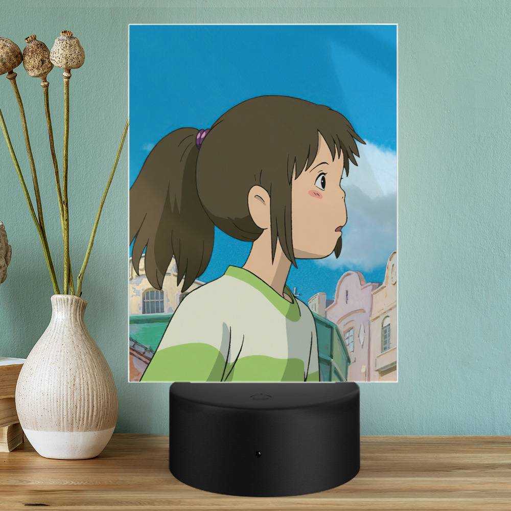 Studio Ghibli Lamp with Plastic Base 