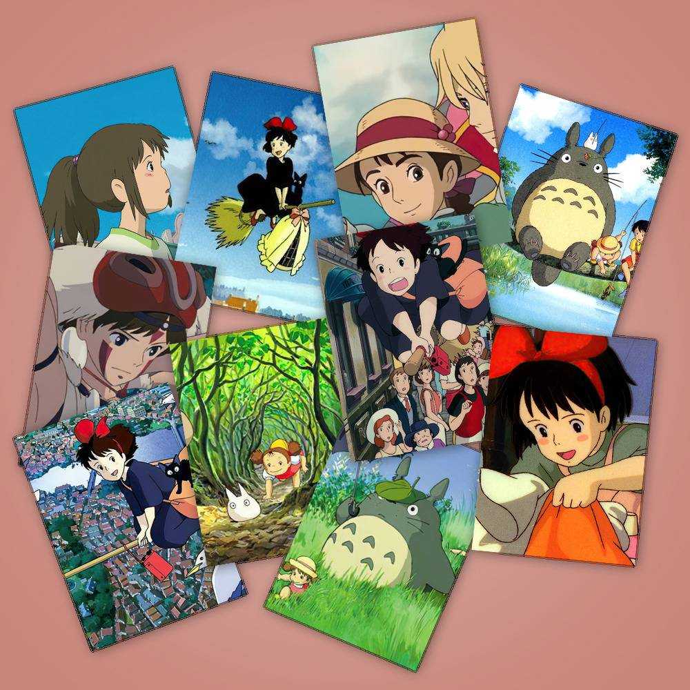 Studio Ghibli Postcard