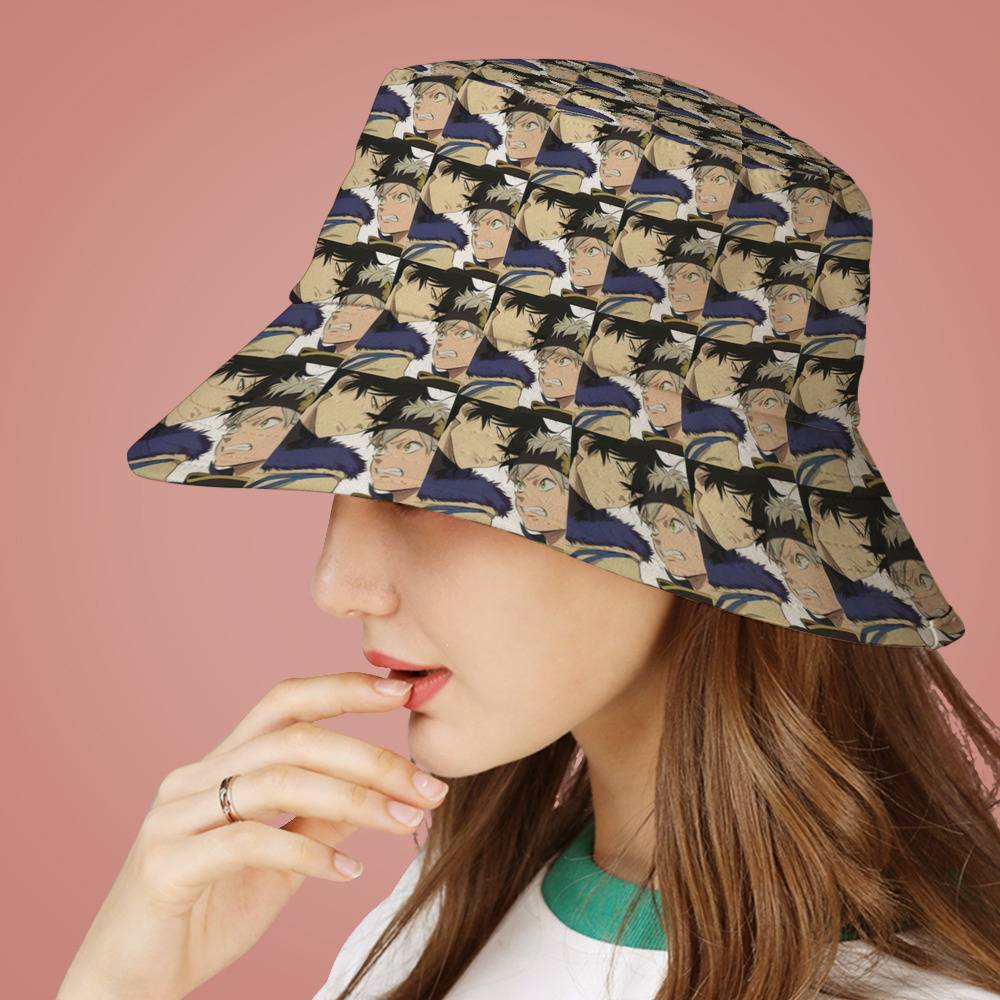 black clover bucket hat