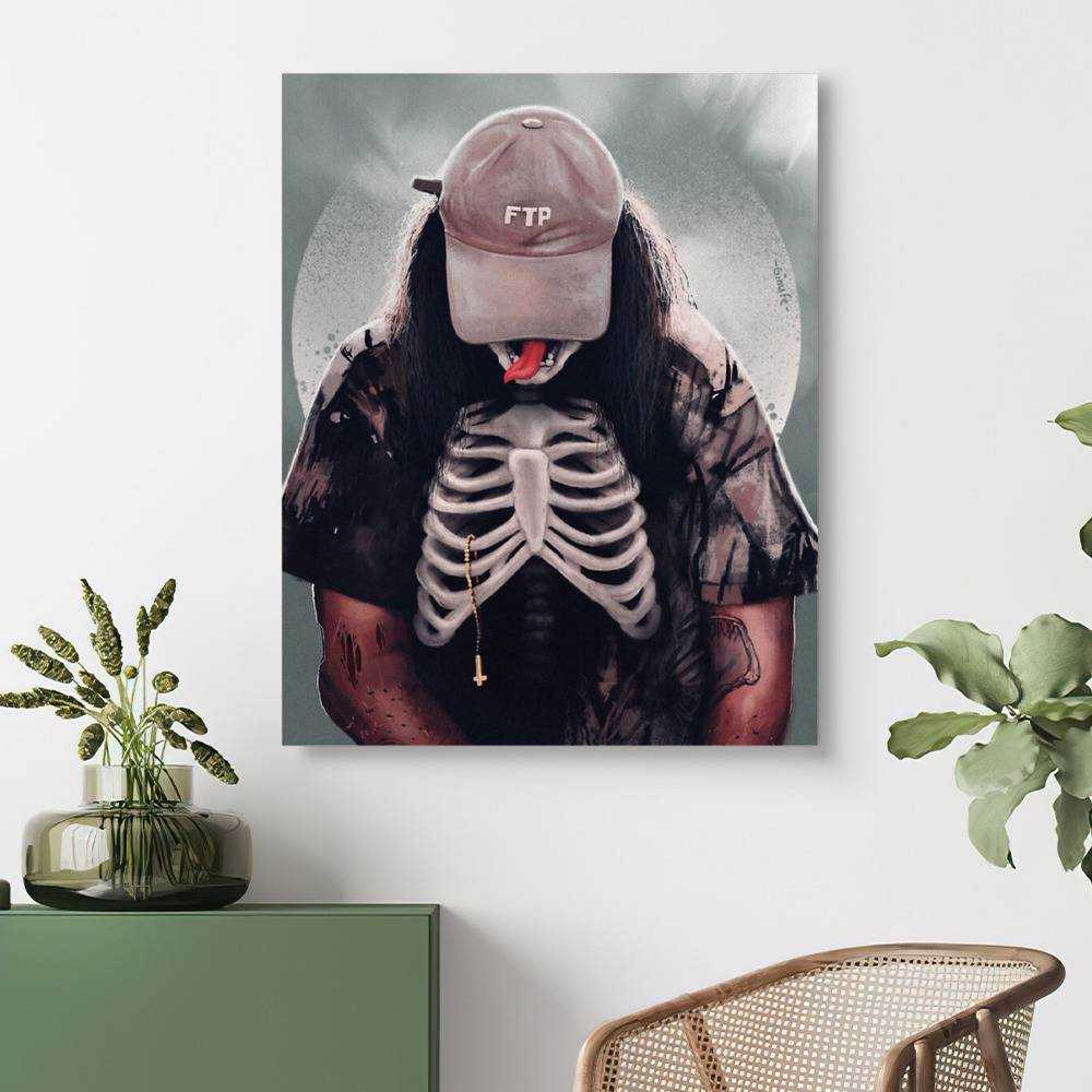 $uicideboy$ Canvas Classic Celebrity Canvas $uicideboy$ Fan Art G59 by ...