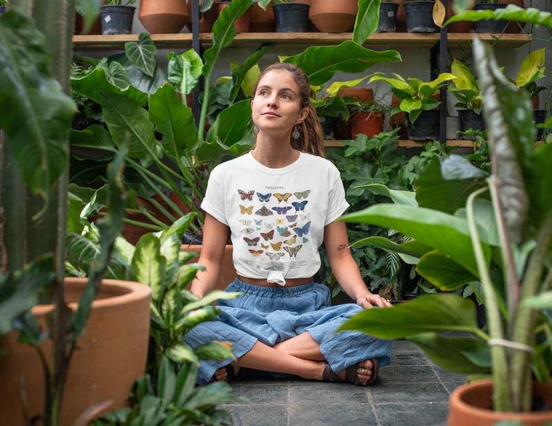 Butterfly Tshirt, Vintage Butterfly Lover TShirt