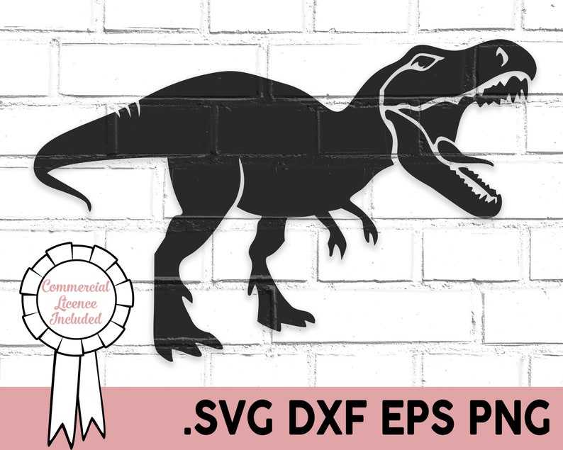 T-Rex SVG With Commercial License, T Rex Svg#1