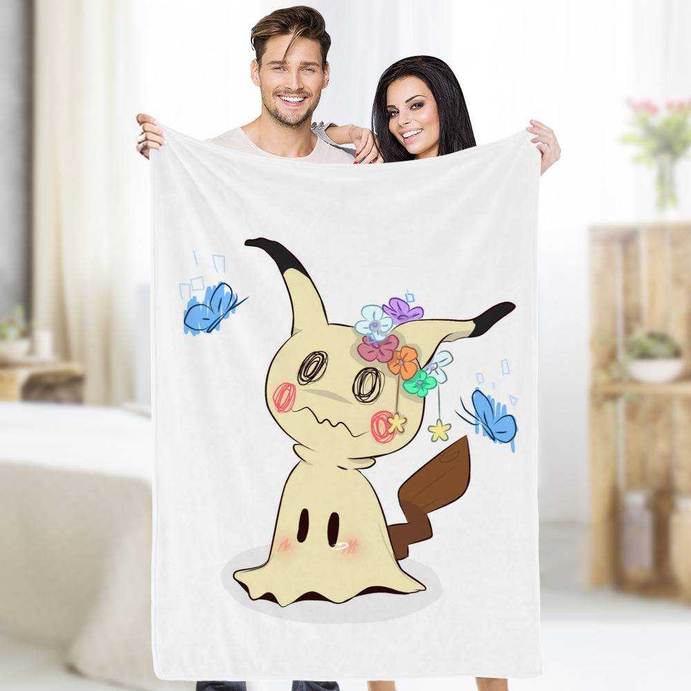 Mimikyu Blanket Video Game Blanket mimikyuplush