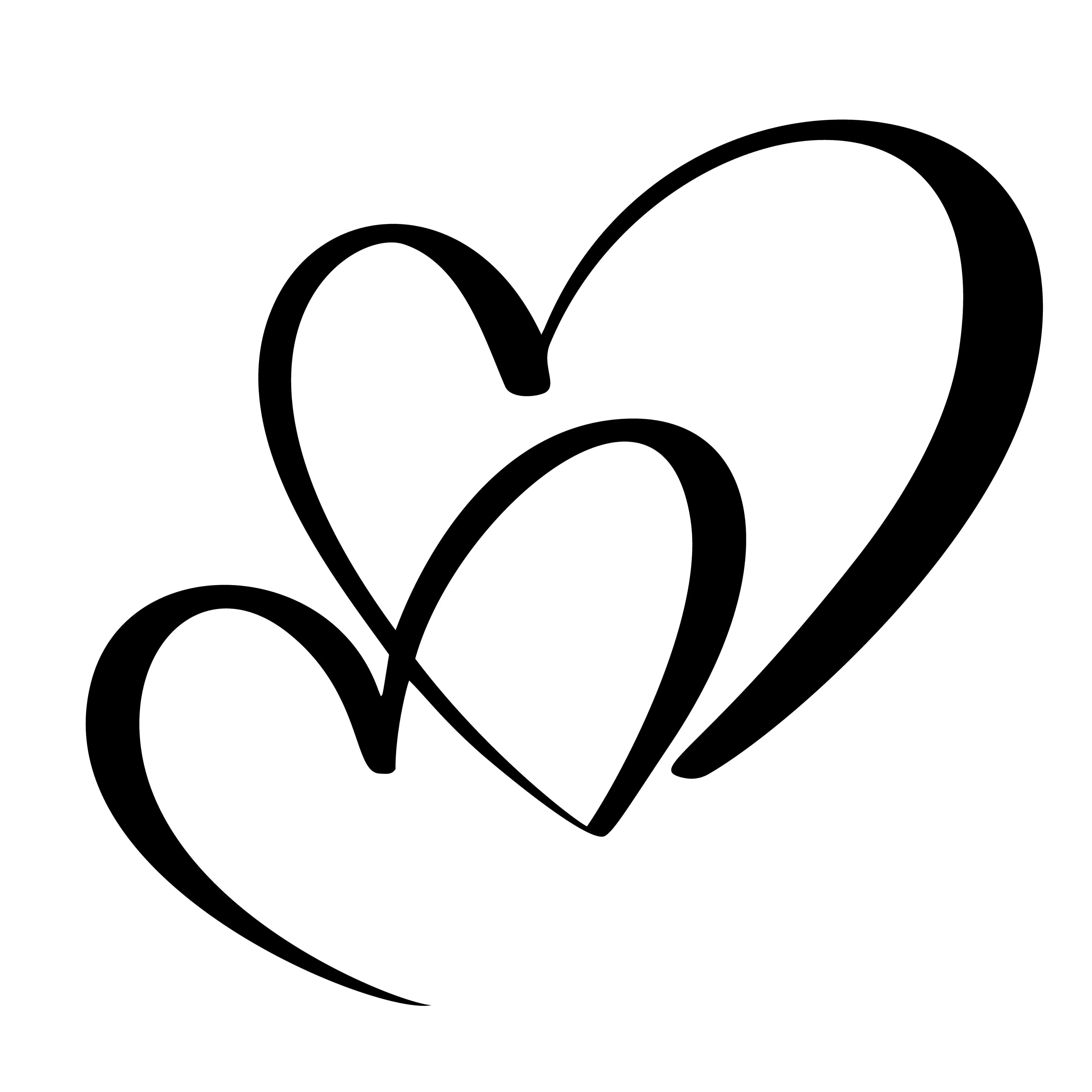Heart Shape Svg, Heart Silhouette, Heart Design, Heart Png, Eps, Dxf, Love  Svg, Heart Cut File, Heart Graphics, Svg Files Digital Download 