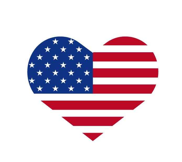4th of July Heart SVG & PNG Free Cut Files Creativity and Fun Digital Download  